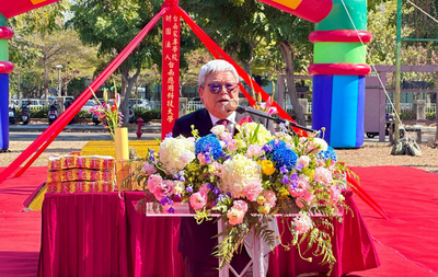 黃董事長出席馨園宿舍第二期動土典禮圖片